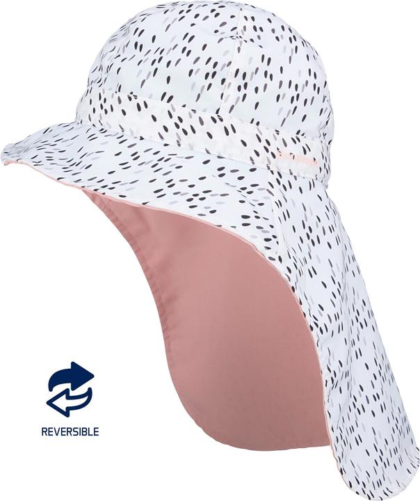 Immagine prodotto NoName Cappellino UV con pattina per il collo Junior reversibile Bora Rosa