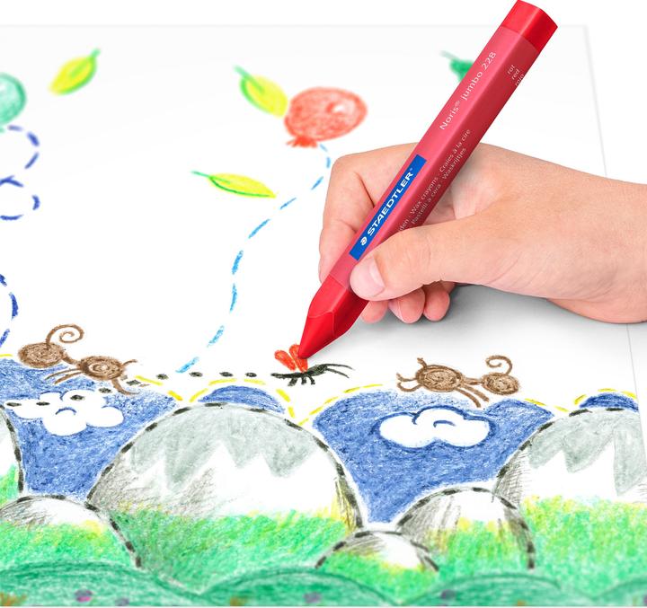 Produktbild Staedtler Wachsmalkreide (Mehrfarbig, 12 x)