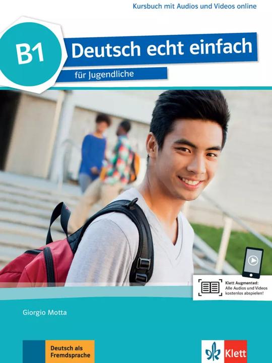 Produktbild Deutsch echt einfach B1. Kursbuch mit Audios und Videos online (Deutsch, Giorgio Motta, E. Danuta Machowiak, Jan Szurmant, Ulrike Trebesius-Bensch, 2018)