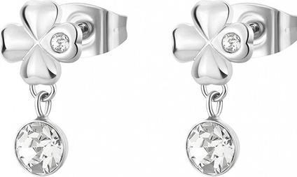 Brosway - Matching earrings Clover with Chakra crystal BHKE182