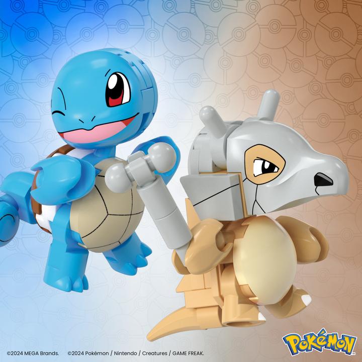 Actual product image MEGA Pokémon Pokéball Set of 2 - Schiggy and Tragosso