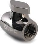 Actual product image XSPC ANZ ball valve - black chrome