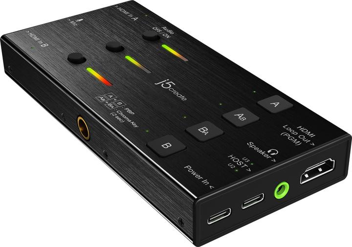 Actual product image j5Create Dual HDMI Video Capture (Mac, Windows, Linux)