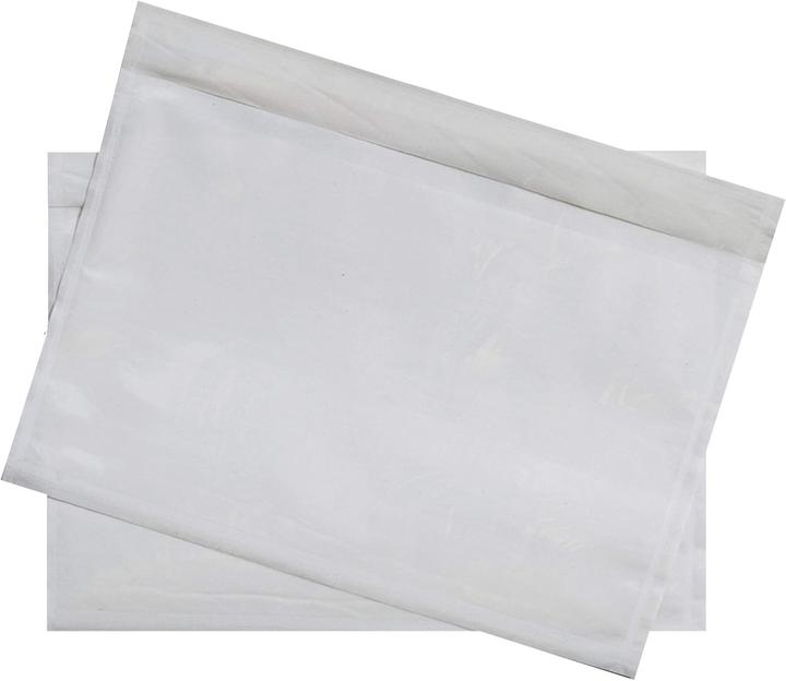 Produktbild Netuno C6 Lieferscheintaschen transparent, selbstklebend (1000 Stück)