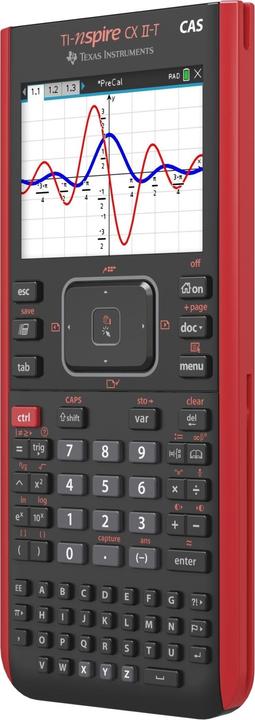 Actual product image TI TI-Nspire CX II-T CAS Symbolic Calculator