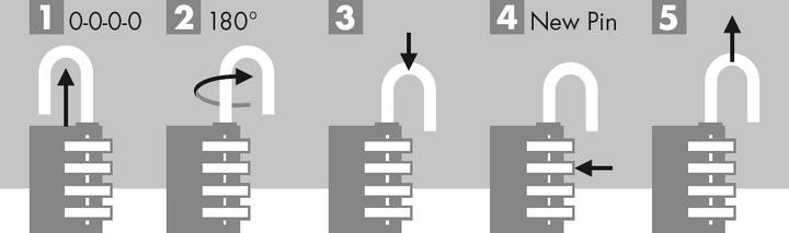 Image du produit Rieffel Serrure à combinaison en laiton 44/20 SB