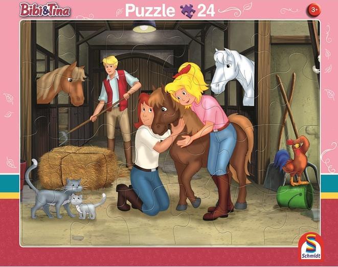 Immagine prodotto Schmidt Spiele Telaio Schmidt puzzle set di 2 24/40T Bibi + Tina (40 pezzi)