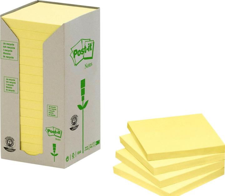 Image du produit Post-it Recyclage (76 x 76 mm)