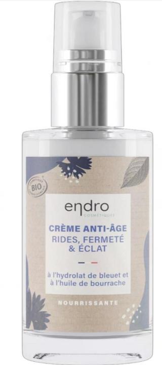 Produktbild Endro Cosmétiques Gesichtscreme natürlich Anti-Ageing Glasfl 50 ml (50 ml, 24h Creme)