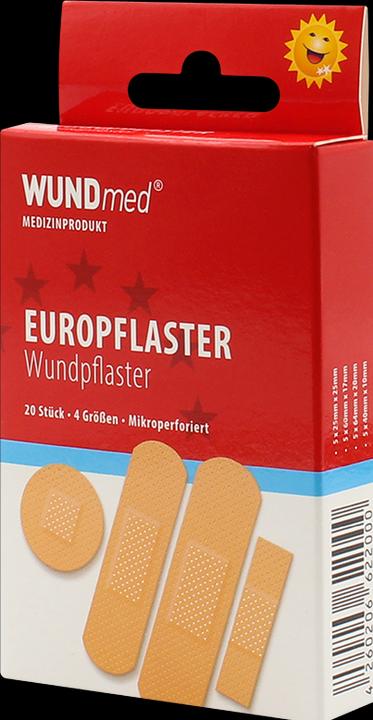 Produktbild Wundmed klebefreies Europflaster-Set mit 20 Pflaster