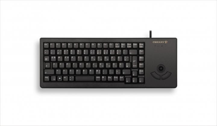 Actual product image CHERRY XS keyboard w/ trackball USB GERMAN (DE, Cable)