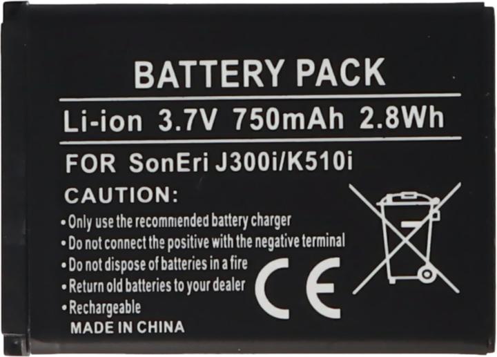 Produktbild Sony Ericsson Akku BST-36, Z550i, W200i, K510i