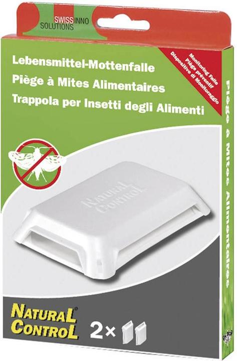 Produktbild Swissinno Lebensmittelmottenfalle 2er inkl. Pheromon-Lockstoff