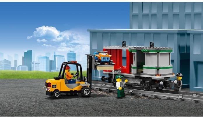 Actual product image LEGO Freight train (60198, LEGO Powered UP, LEGO City)
