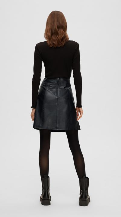 Produktbild Selected Femme Mini Lederrock (38)