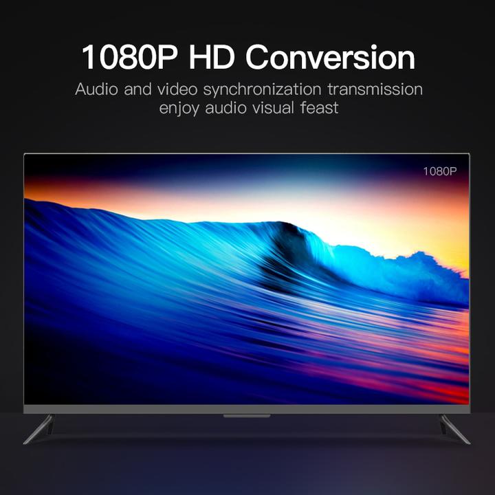 Image du produit Vention Câble convertisseur VGA vers HDMI (Adaptateur jack)