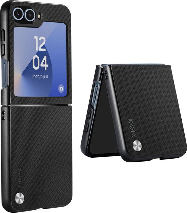 Actual product image X-Level Carbon Case Series (Samsung Galaxy Z Flip 7 FE)