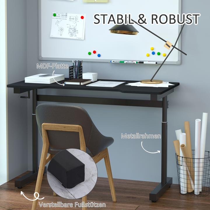 Actual product image Vinsetto Height adjustable desk (120 x 60 x 117 cm)