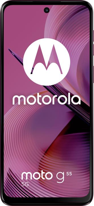 Actual product image Motorola Moto G55 (256 GB, Twilight Purple, 6.49", SIM + eSIM, 50 Mpx, 5G)