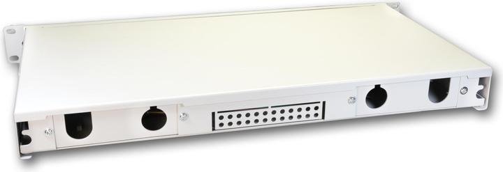 Produktbild Lightwin LWL Spleissbox, 24 Fasern, 12x DLC Multimode, 50/125µm OM3 Pigtail Spleissboxen (1.50 m)