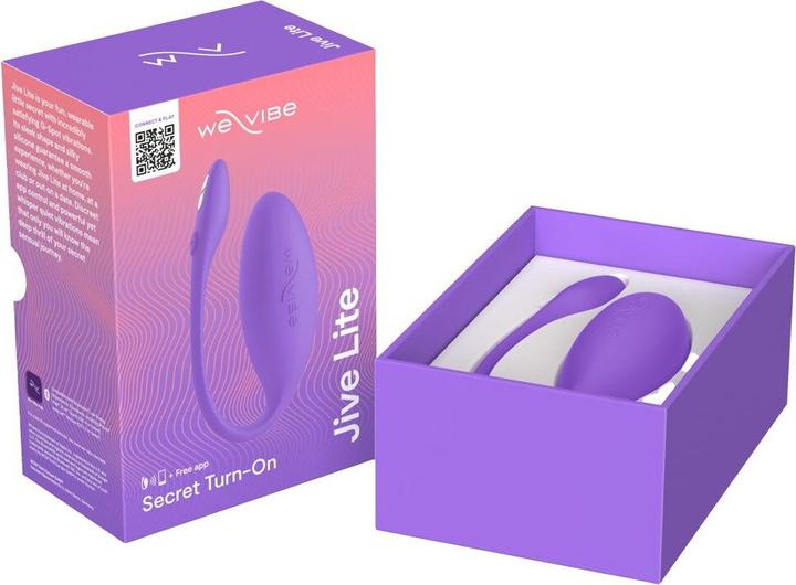 Actual product image We-Vibe Jive Lite app-controlled love egg vibrator