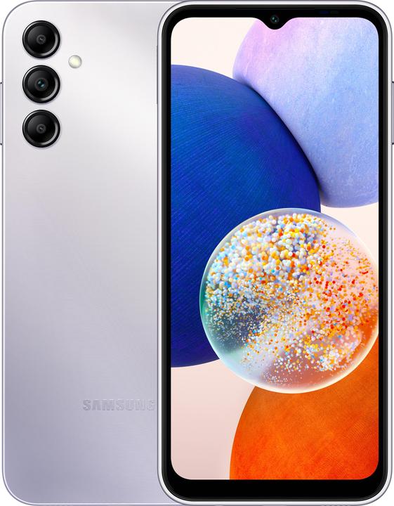 Samsung Galaxy A14 5G (128 GB, Argento, 6.60", Doppia SIM, 50 Mpx, 5G)