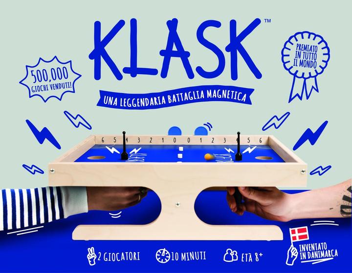 Actual product image Ghenos Games Klask (Italian)