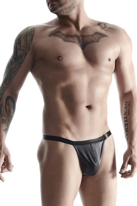 Image du produit Regnes Fetish Planet String Wetlook avec Schnalle (L)
