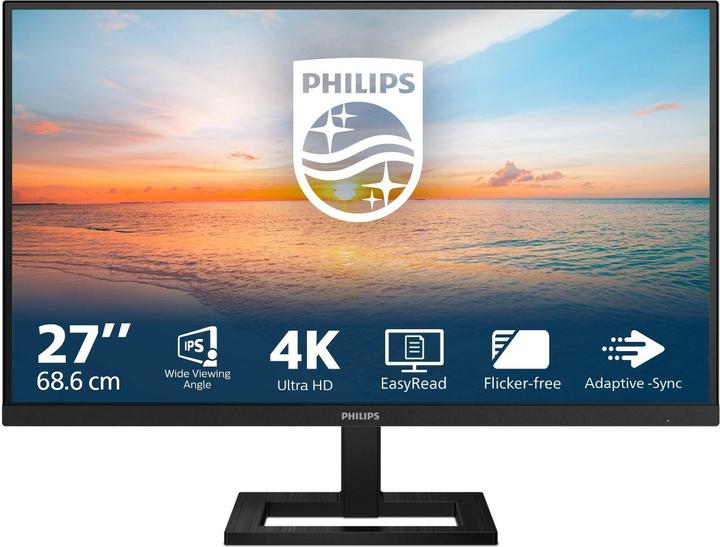 Immagine prodotto Philips MMD 27E1N1900AE/00 Monitor IPS,,, Altoparlanti, altezza regolabile, 2x HDMI, Hub USB, 2x USB 3.2 (3840 x 2160 pixel, 27")