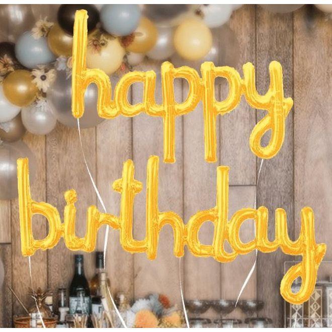 Produktbild MU Style Anni Series Happy Birthday Ballon Girlande
