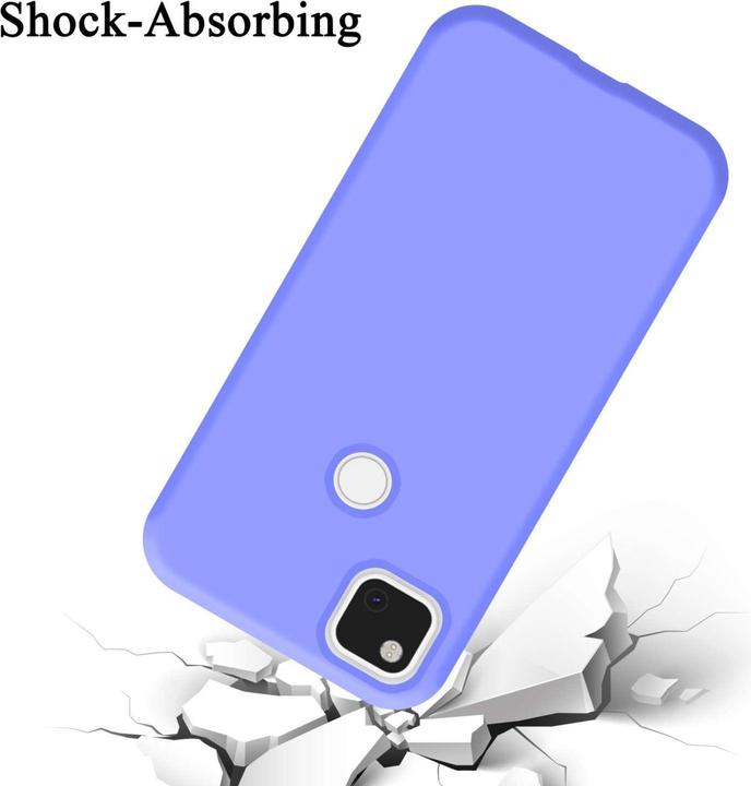 Produktbild Cadorabo Hülle für Google PIXEL 4A 5G TPU im Liquid Case Design (Google Pixel 4a 5G)