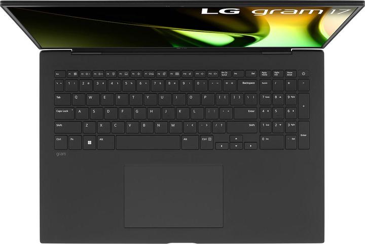 Produktbild LG 17" 17Z90S-G Notebook I7 16GB LPDDR5x 1TB SSD schwarz W11P (17", Intel Core Ultra 7 155H, 16 GB, 1000 GB, DE)