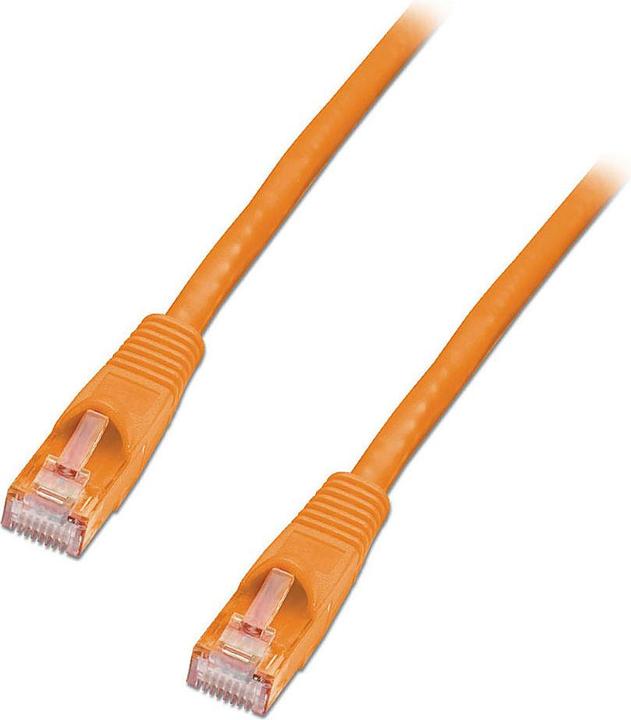 Actual product image Lindy Cat.6 U/UTP cable orange 15m color code ANSI/TIA 568C (U/UTP, CAT6, 15 m)