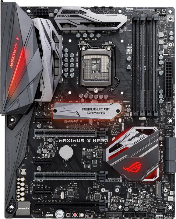ASUS Rog Maximus X Hero (LGA 1151, Intel Z370, ATX)