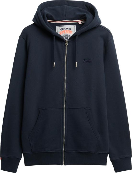 Immagine prodotto Superdry Vest Essential Logo Zip Hoodie Hb M2014128b Eclipse Navy Mannen Maat - XXL (XXL)