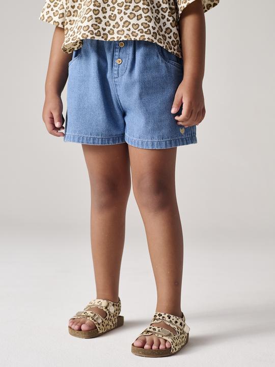 Produktbild Vertbaudet Mädchen Jeansshorts mit Dehnbund (146)