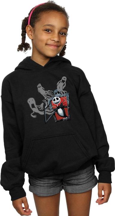 Actual product image Disney Girls Nightmare Before Christmas Ghosts Of Jack Hoodie (152, 158)