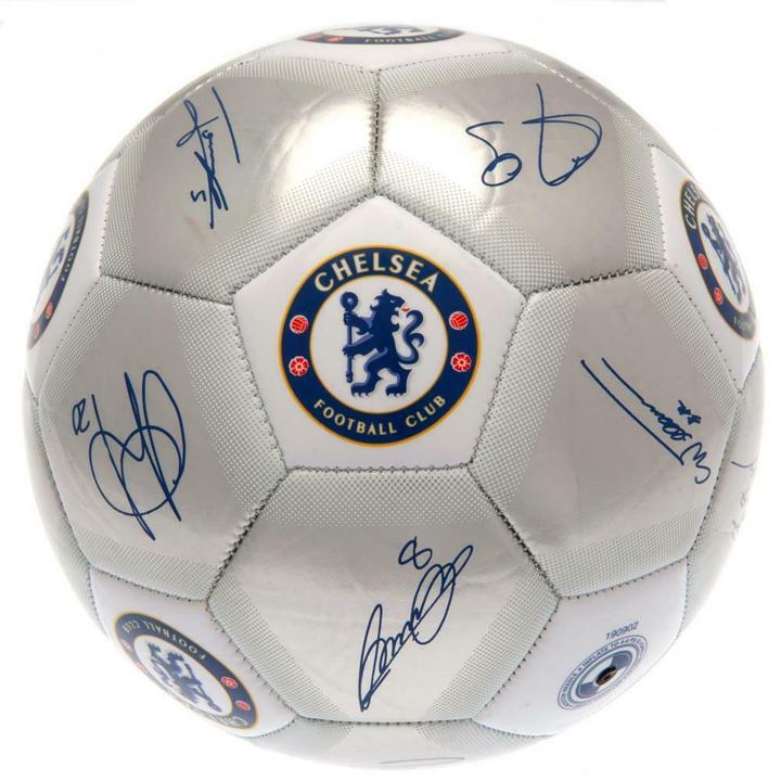 Produktbild Chelsea FC mit Unterschriften Fussball PVC
