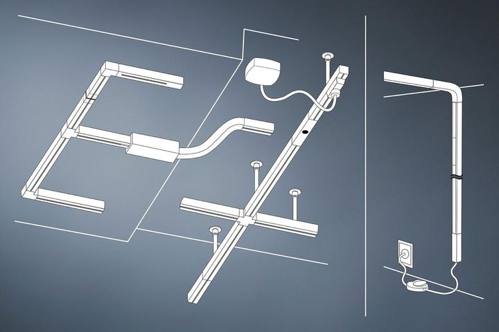 Actual product image Paulmann URail rail