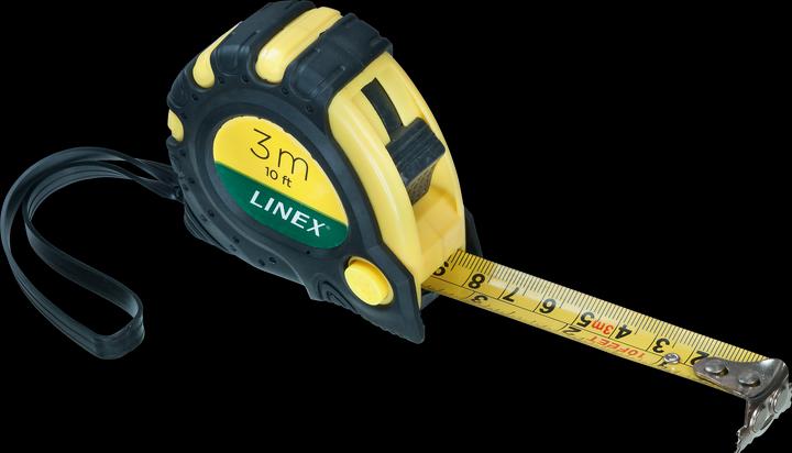 Actual product image Linex Measuring tape 3m (Toll, mm)