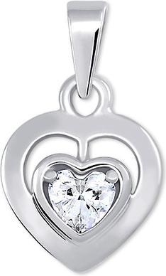 Produktbild Brilio Romantic pendant made of white gold Heart 246 001 00471 07