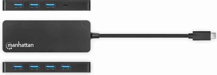 Image du produit Manhattan Hub 7 ports USB 3.2 Gen 1 Type-C (USB-C, 7 Ports)