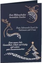 Produktbild Römerturm R™MERTURM Weihnachtskarte "Rote Hirschfamilie" (1 Stk.)