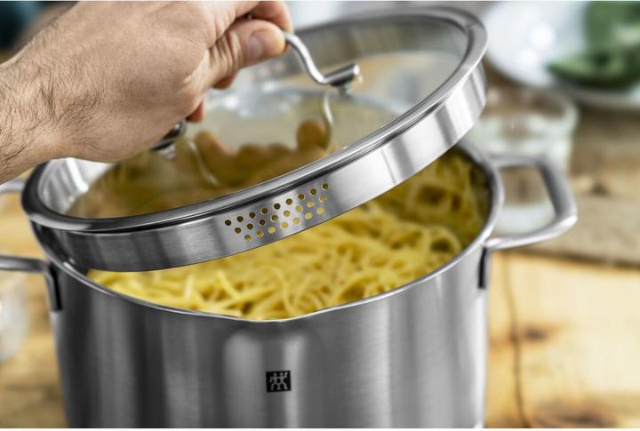 Actual product image Zwilling 1009154 TrueFlow Cookware Set (24 cm, Pan set + pot set, Stainless steel)