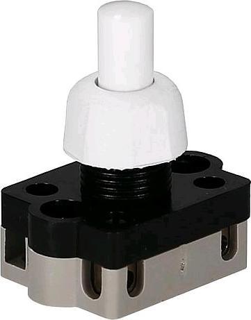 Produktbild interBär DruckEinbau Serienschalter weiss 8 mm 5 STK