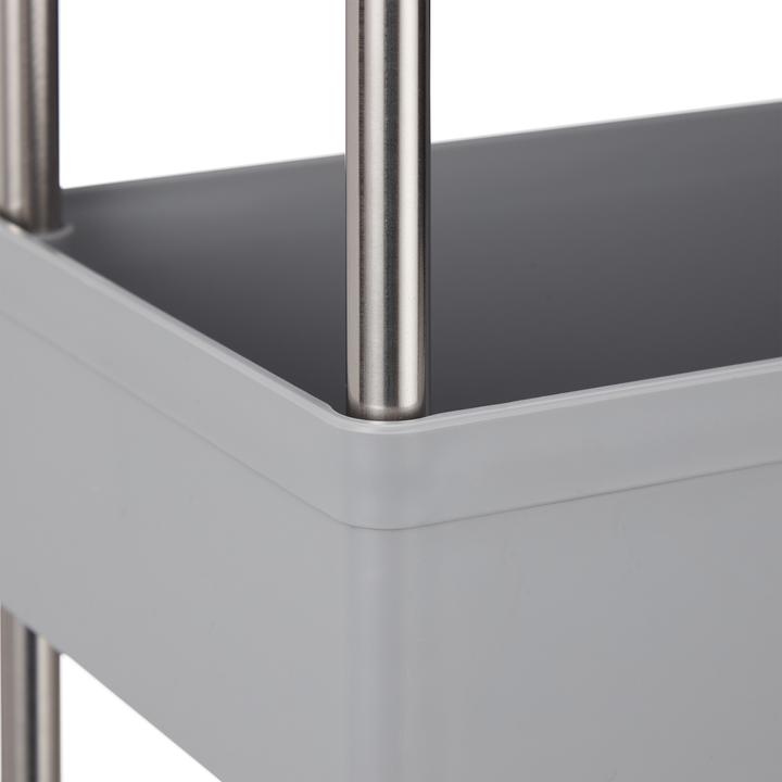 Actual product image Relaxdays trolley on wheels