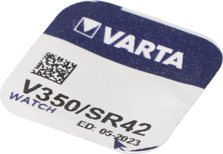 Actual product image Varta 350, V350, SR42, RW418 Knopfzelle für Uhren etc. (1 pcs., SR42, 105 mAh)