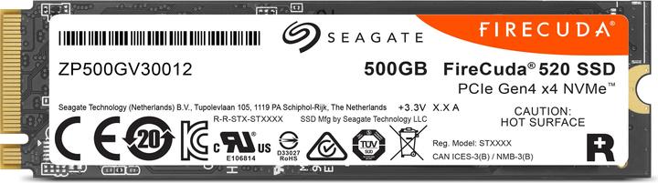 Immagine prodotto Seagate Firecuda 520 (500 GB, M.2 2280)