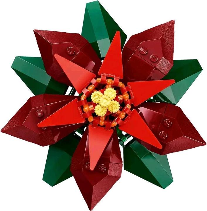 Actual product image LEGO Poinsettia (10370, LEGO Icons)