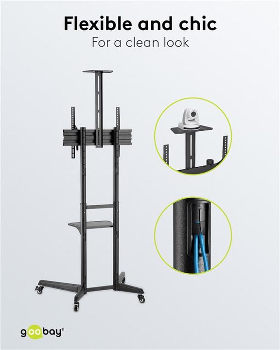 Produktbild Goobay TV-Präsentationsständer Pro Grösse L (Diverse, 70", 50 kg)